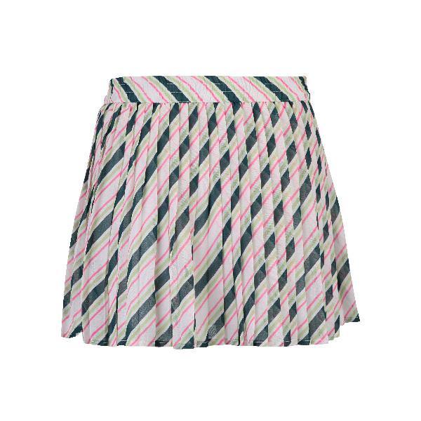 Striped skirt outlet multicolor