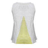 WHITE GRAPHIC GIRLS SLEEVELESS TOP - ruffntumblekids