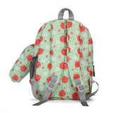 MULTICOLOR PRINTED BACKPACK SET - ruffntumblekids