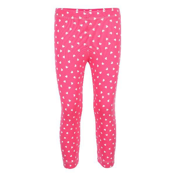 PINK HEARTS PRINT LEGGINGS - ruffntumblekids