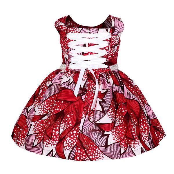 Ankara ball gown for baby girl hotsell
