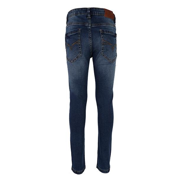 BOYS BLUE SLIM FIT DENIM TROUSER - ruffntumblekids