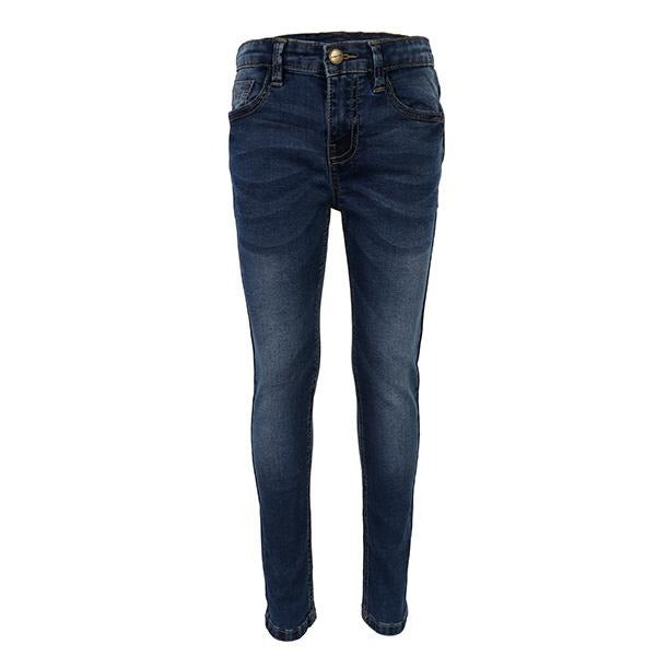 BOYS BLUE SLIM FIT DENIM TROUSER - ruffntumblekids