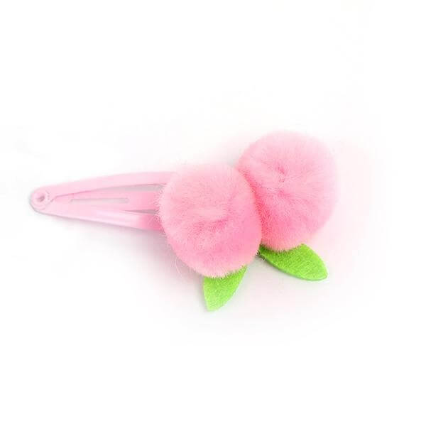 BABY GIRLS PINK HAIR CLIP - ruffntumblekids